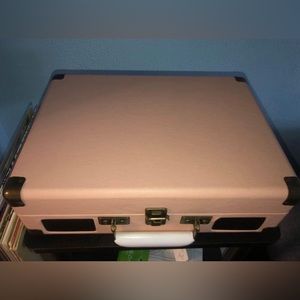Pink Travel Crosley Turntable/Record Player